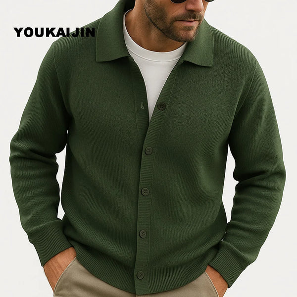 Cardigan para homens camisola harajuku retalhos fino ajuste camisola de malha outerwear casaco moda feminina casual outono streetwear