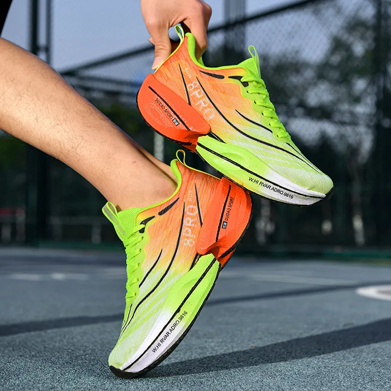 2025 novos homens esportes tênis de corrida fora da maratona respirável luz confortável feminino tênis atlético jogging tenis almofada ar